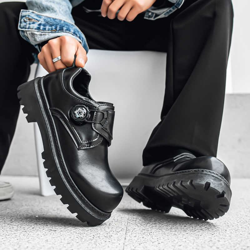 Luxury Men Lifestyle - モーカシン パイプブーツ メンズ レインボーシューズ バスケットボール 高級ブーツ