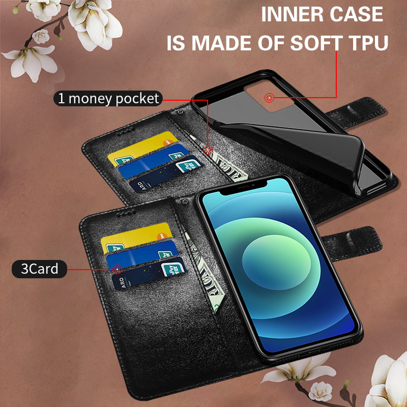 Honor X8D用フリップカバー、Huawei Honor - Leather Card Wallet のレビューと価格