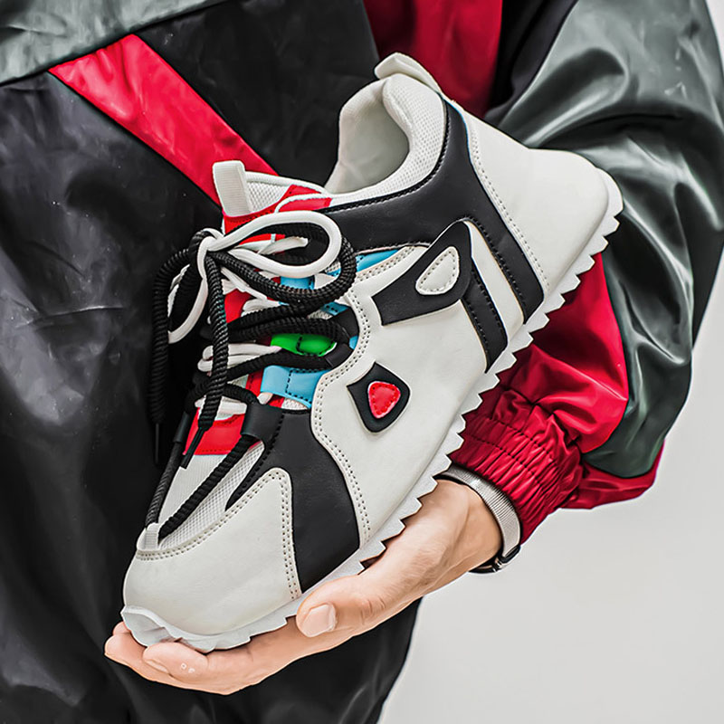 プラスサイズ 39-48 スニーカー 高級ランニングシューズ - Luxury Men Lifestyle のレビューと価格