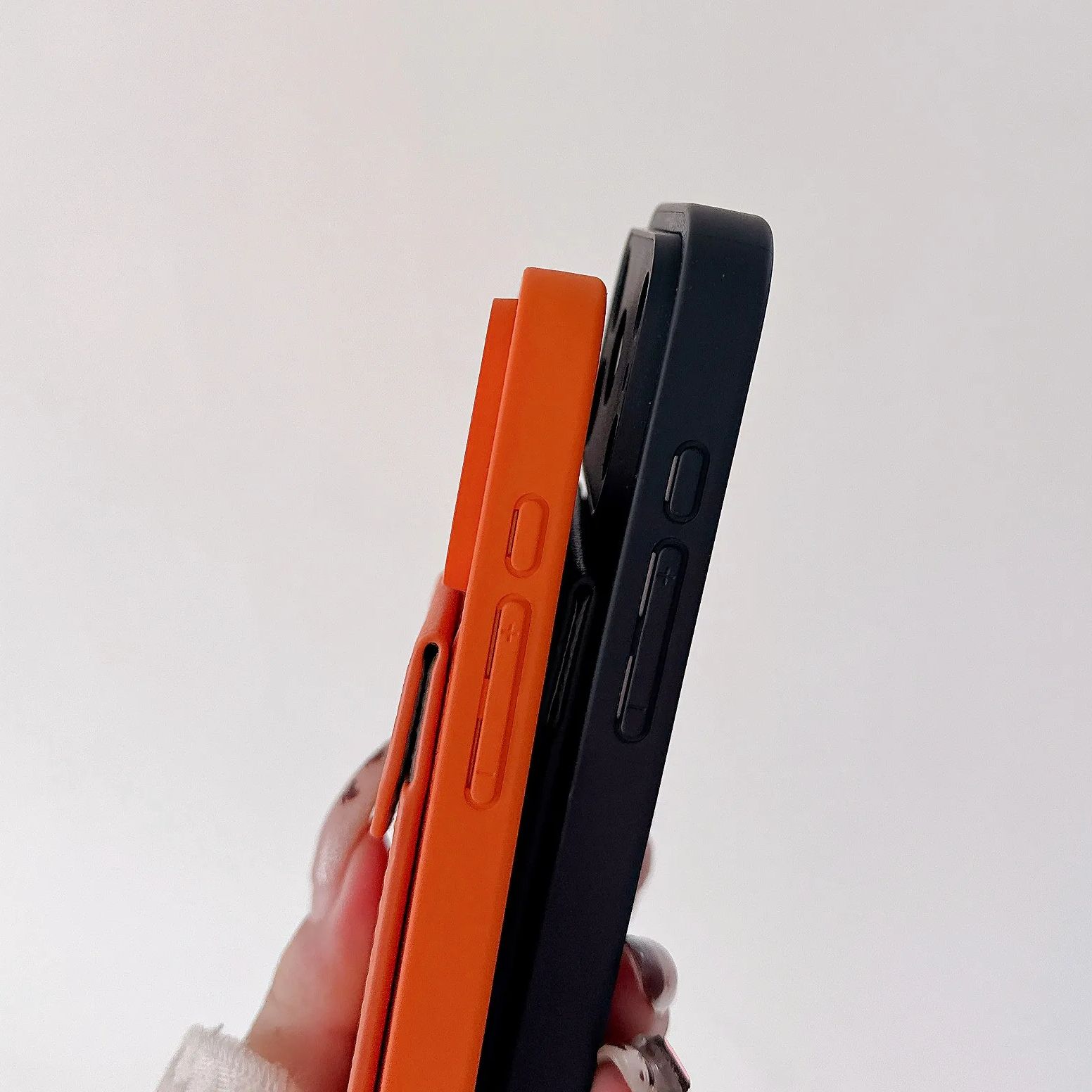 カードスロット付きPUレザーブラケットケース iPhone  - Leather Card Wallet のレビューと価格