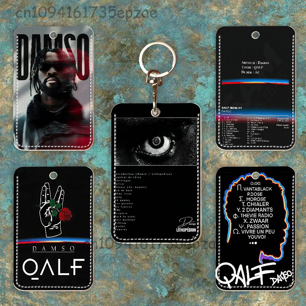 D-Damso Qalf 長方形カードケース キーホルダー  - Leather Card Wallet のレビューと価格