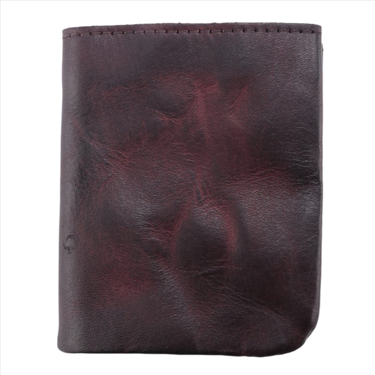 ABQR シワ財布、ヴィンテージ手作り牛革カードホルダー、男 - Leather Card Wallet のレビューと価格