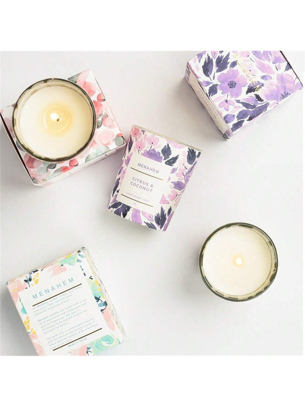 アロマセラピーキャンドル、ソイワックス寝室用、プレミアムライ - Scented Candle Luxury のレビューと価格